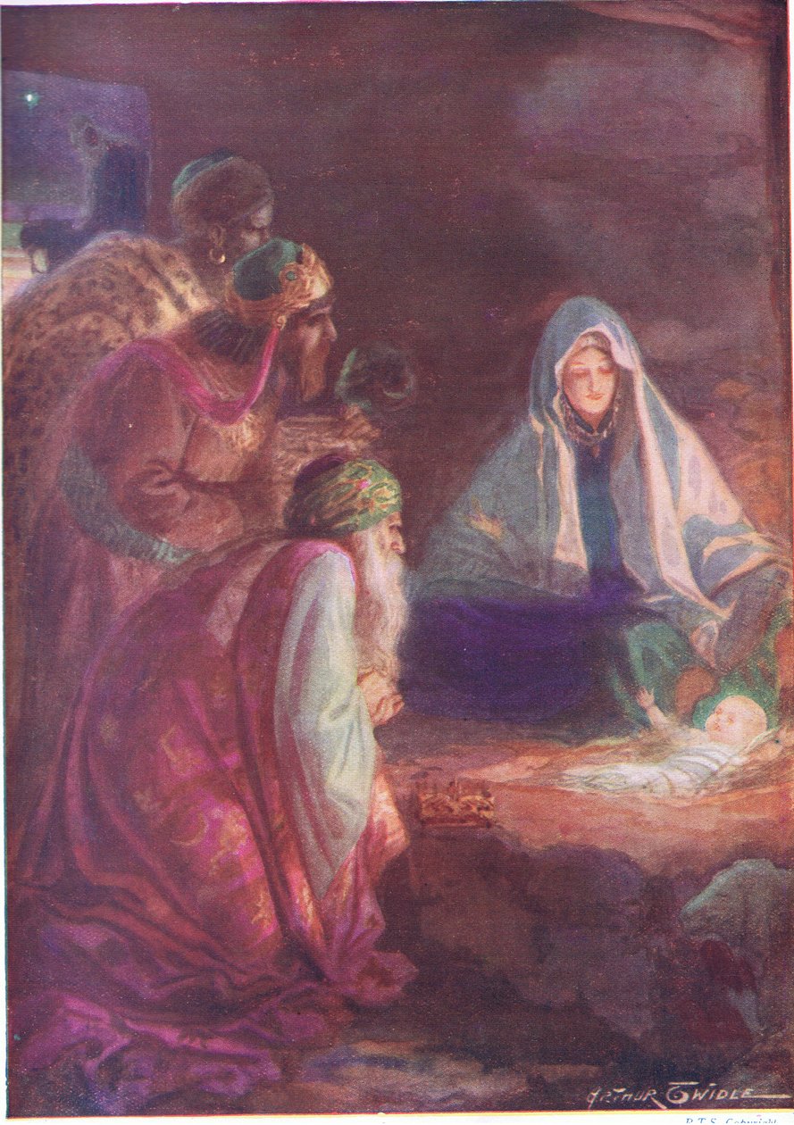 Akil Adamların ziyareti by Arthur Twidle