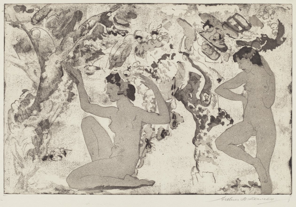 açılı güzellik by Arthur B. Davies