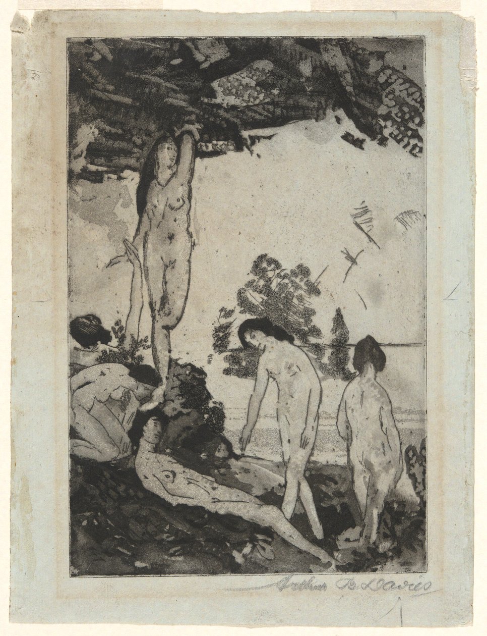 Deniz yoluyla by Arthur B. Davies