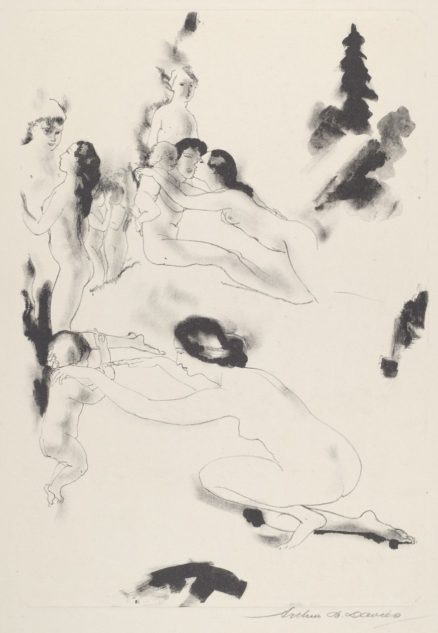 Ödül Bahçesi by Arthur B. Davies