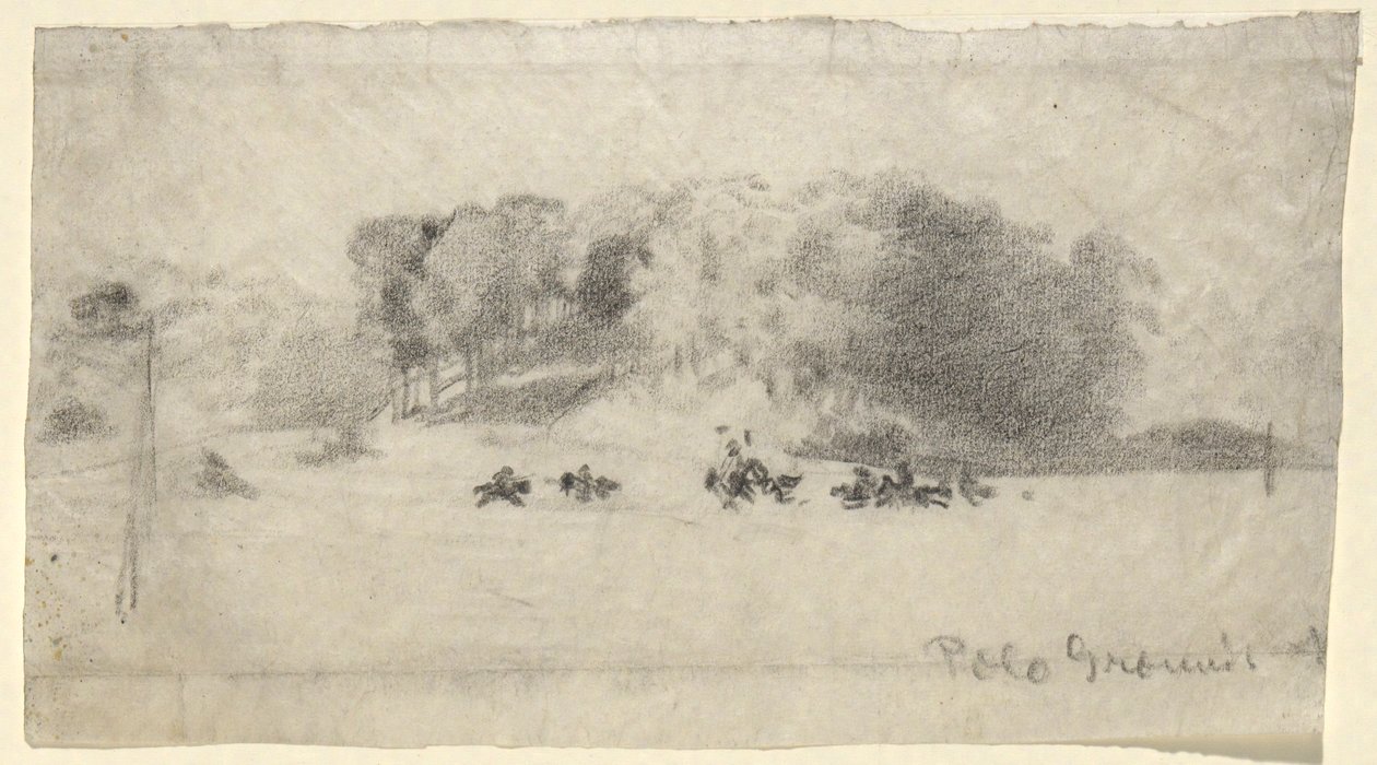 Polo Sahası by Arthur B. Davies