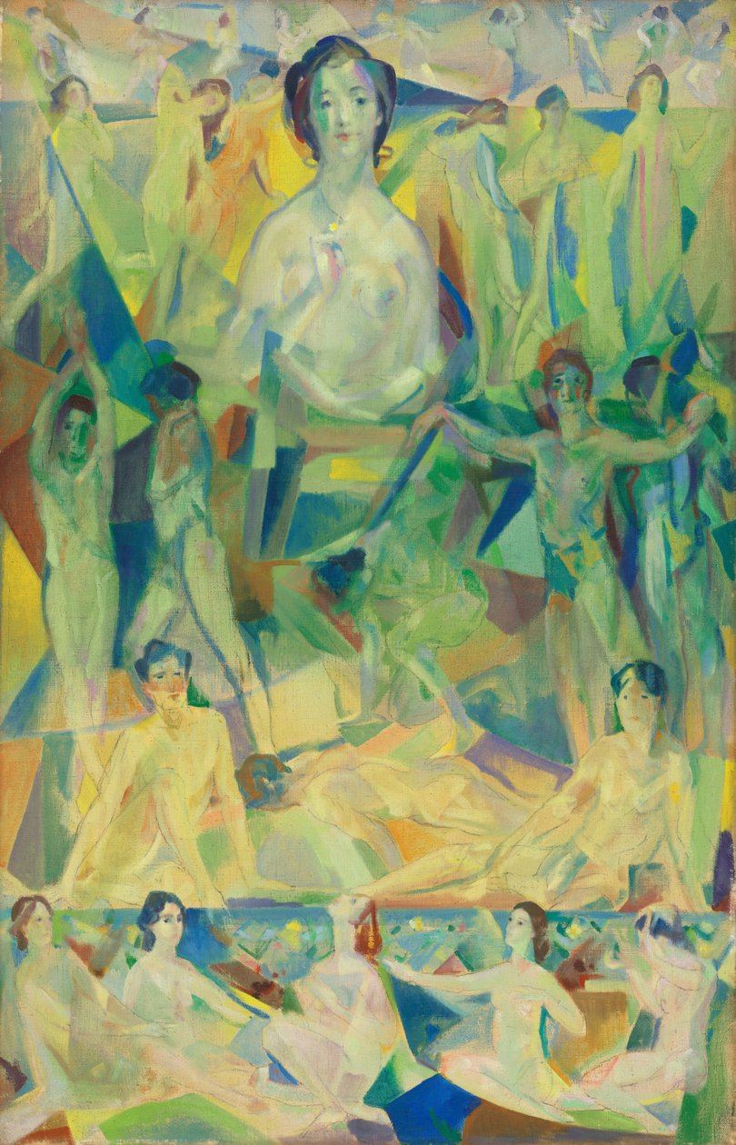 büyük anne by Arthur B. Davies