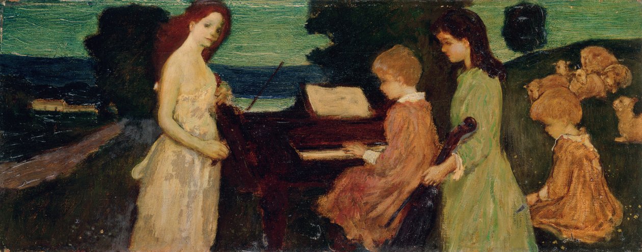 Müzik by Arthur Bowen Davies