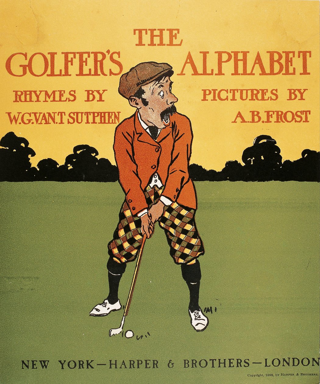 Golfçüler Alfabesi by Arthur Burdett Frost