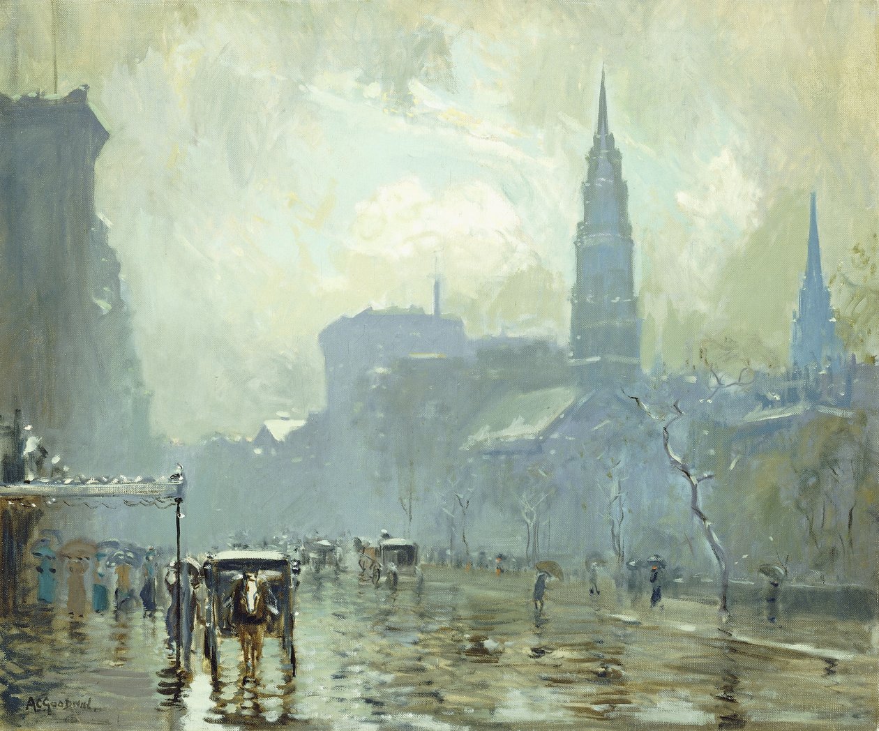 Beşinci cadde by Arthur Clifton Goodwin