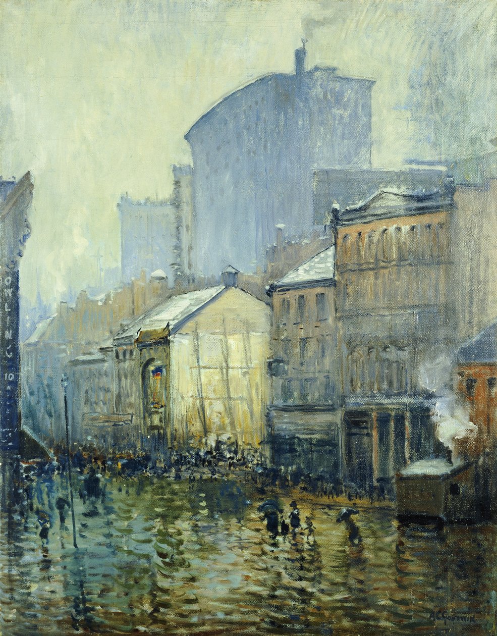 Aşağı Manhattan by Arthur Clifton Goodwin