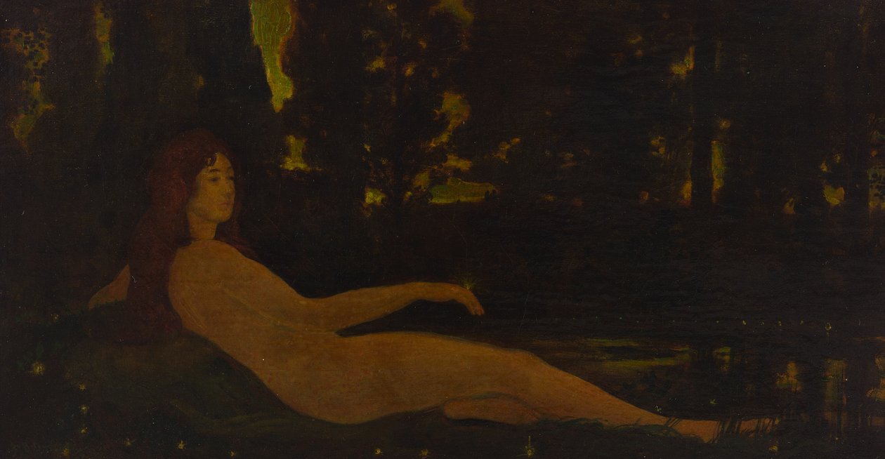 Semele veya Ateşböcekleri, 1907. by Arthur Davies