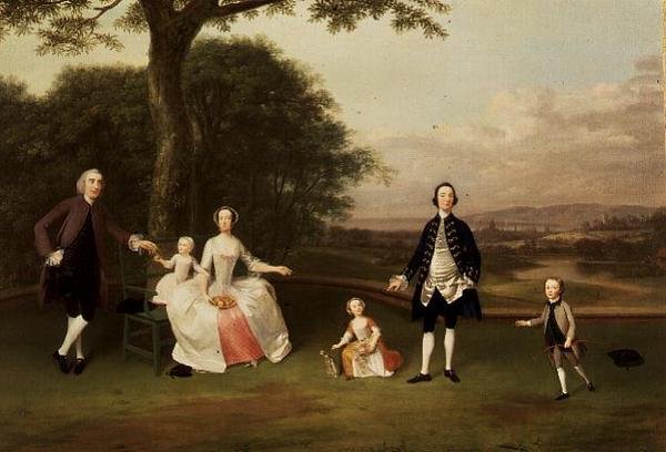 Till Ailesi, c.1750-51 by Arthur Devis