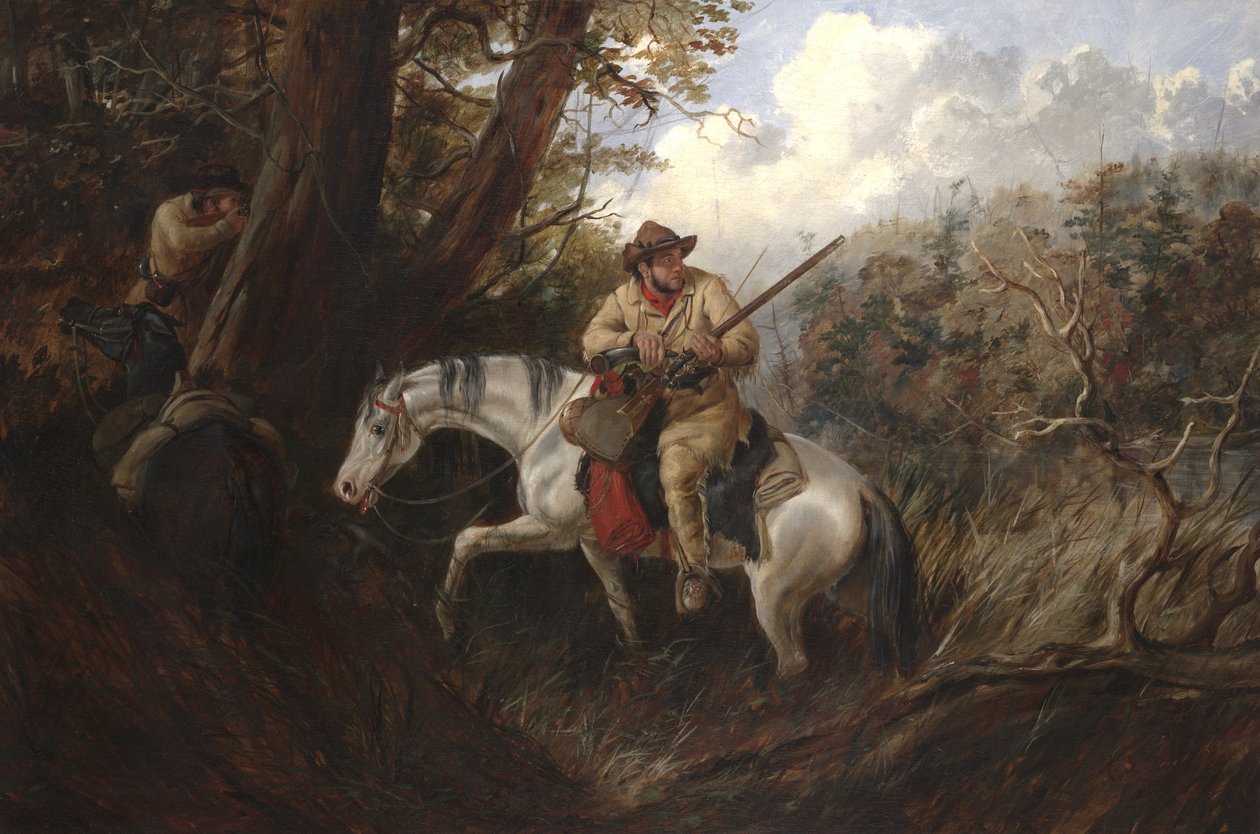 Amerikan Sınır Yaşamı, 1852 by Arthur Fitzwilliam Tait