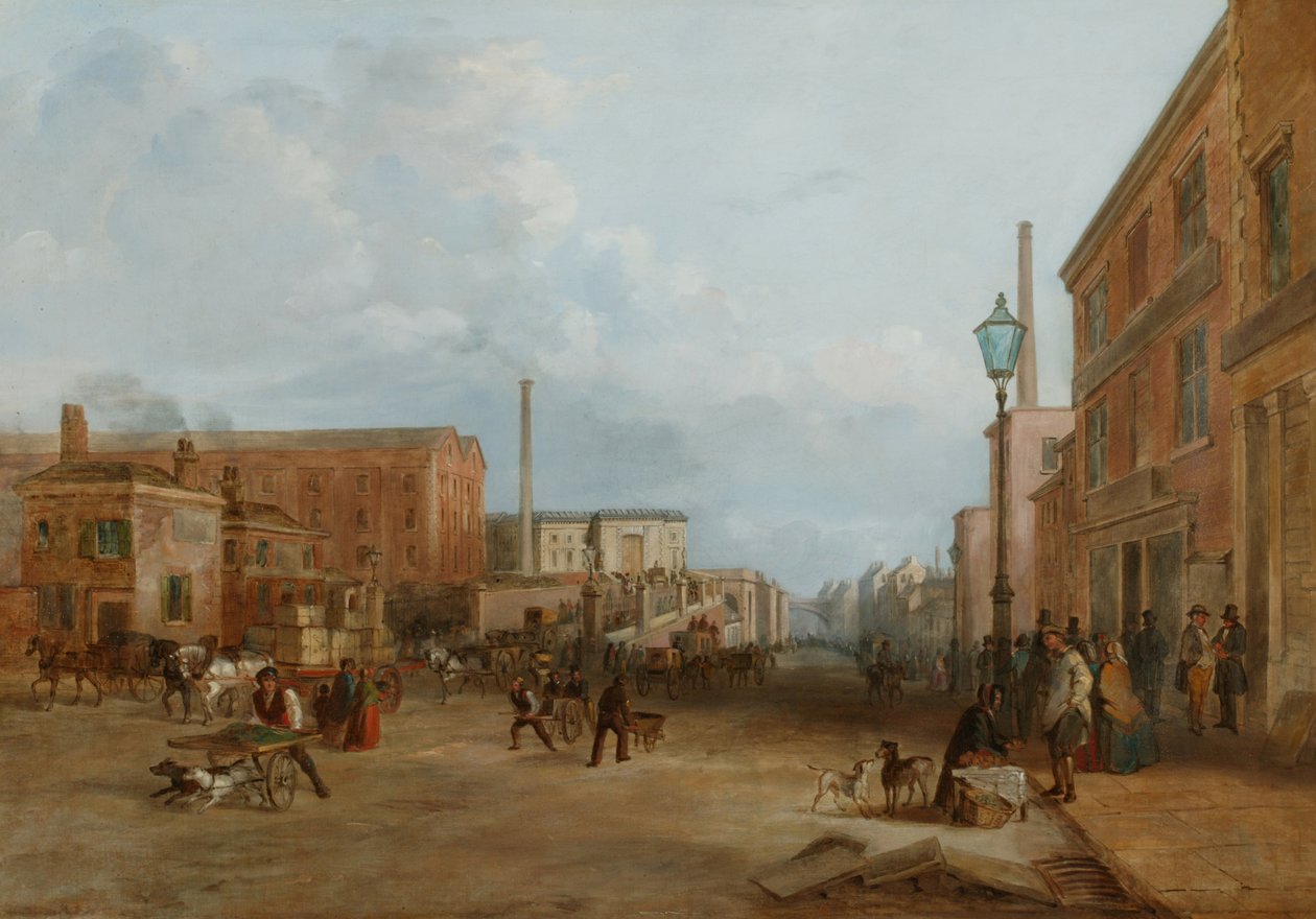 Londra Yolu , Manchester by Arthur Fitzwilliam Tait