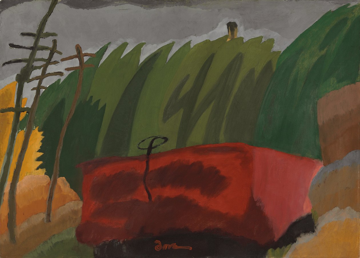 Yük vagonu by Arthur Garfield Dove