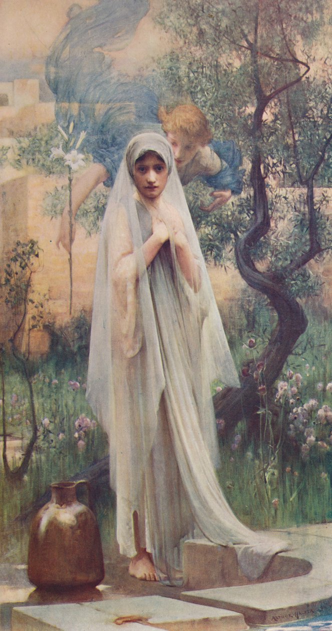 Müjde, 1892, c1900 by Arthur Hacker