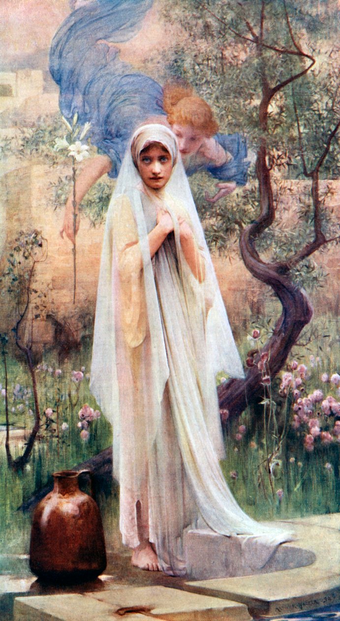 Müjde, 1926. by Arthur Hacker