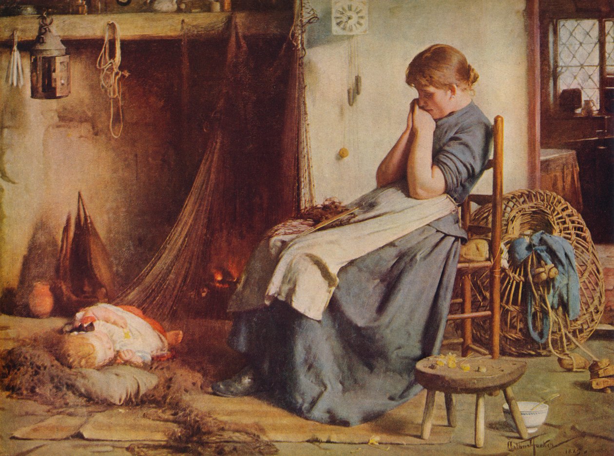 Balıkçıların Karısı, 1885 c1940 by Arthur Hacker