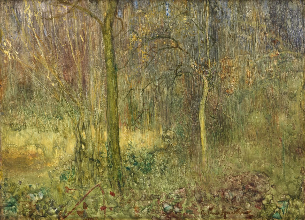 ormanlık kayran by Arthur Hacker