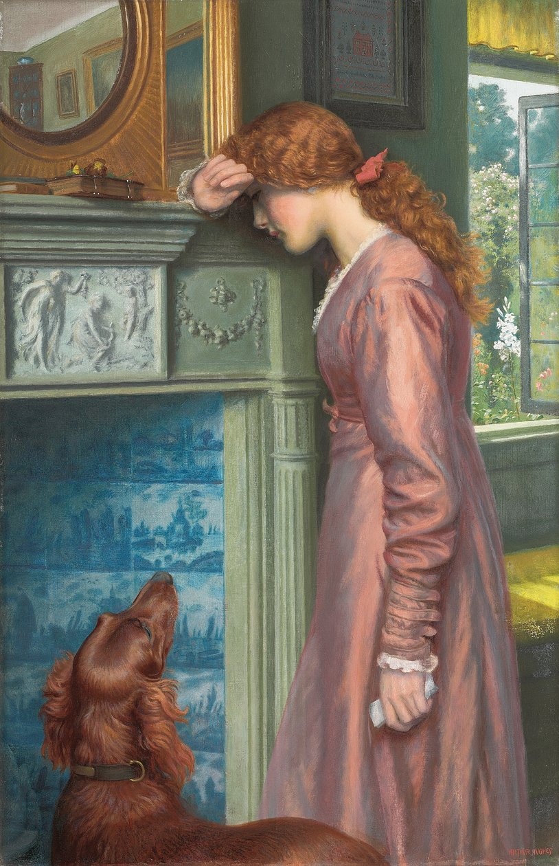 Geçen Bir Bulut by Arthur Hughes