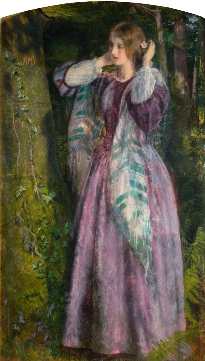 Amy, 1859. by Arthur Hughes