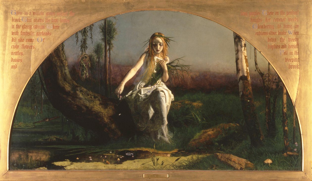 Ophelia by Arthur Hughes
