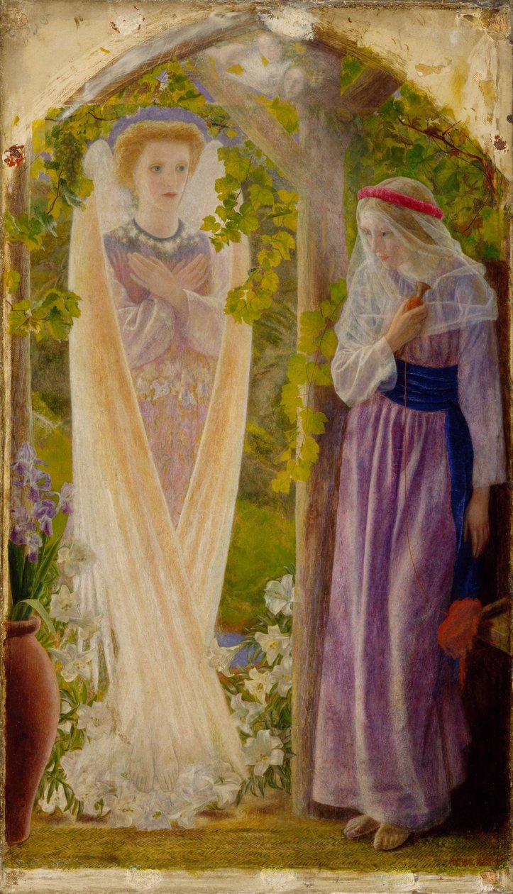 Müjde, 1858 by Arthur Hughes