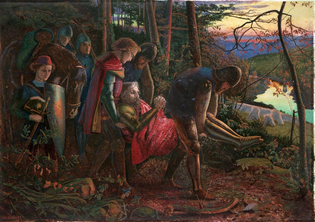 Güneş Şövalyesi, 1860-1861 by Arthur Hughes