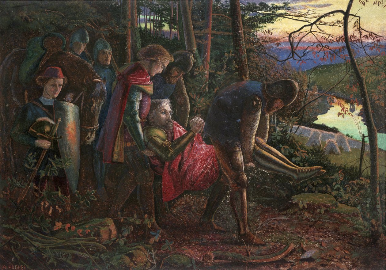 Güneş Şövalyesi, 1860 by Arthur Hughes