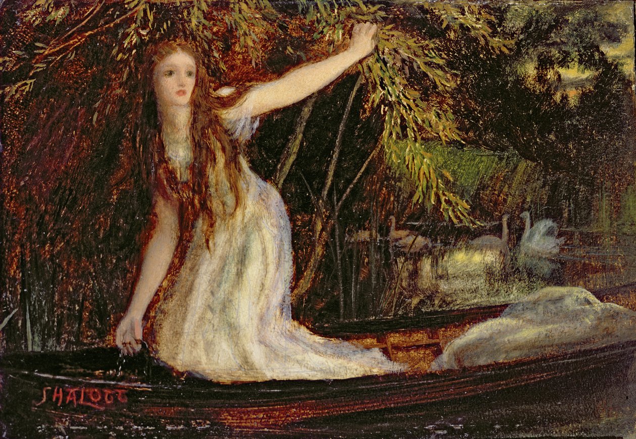 ಶಲೋಟ್ ಟರ್ಕ್ ಮಹಿಳೆ by Arthur Hughes