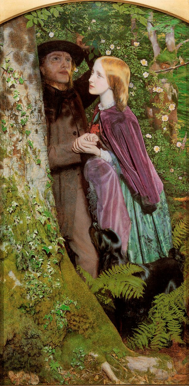 Uzun Nişan, 1859. by Arthur Hughes