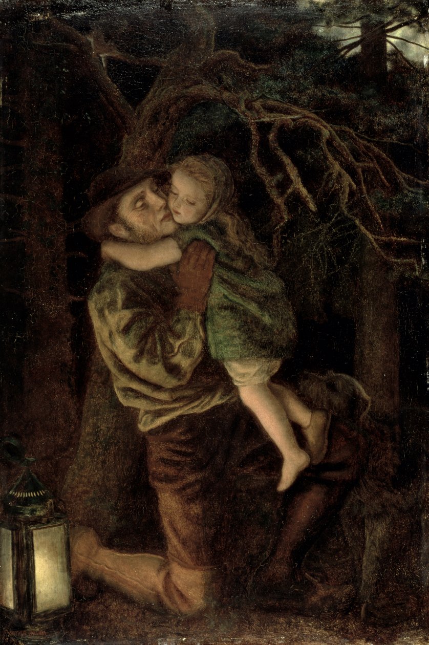 Kayıp Çocuk, 1866 by Arthur Hughes
