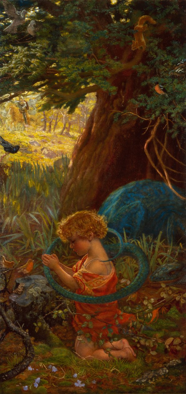 Kurtarma (tuval üzerine yağlı boya) by Arthur Hughes