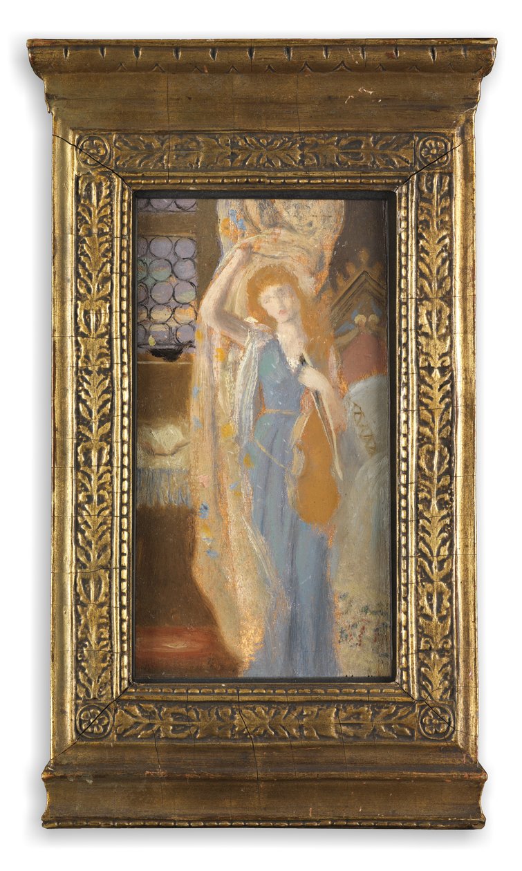 Viola d "Amore by Arthur Hughes