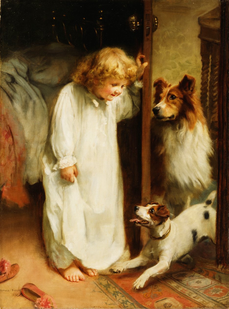 sabah selamı by Arthur John Elsley