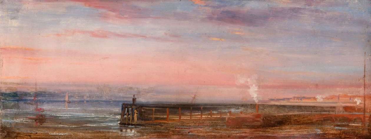 Craig İskelesi, Akşam Manzarası by Arthur Lee