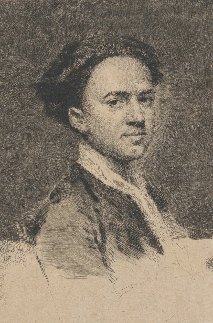 Otoportre, 1739. by Arthur Pond
