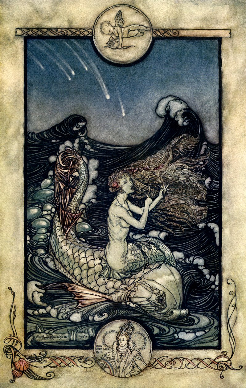 Bir yaz gecesi rüyası by Arthur Rackham