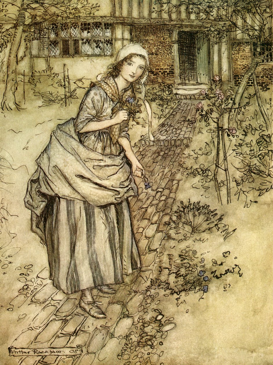 Bir yaz gecesi rüyası by Arthur Rackham