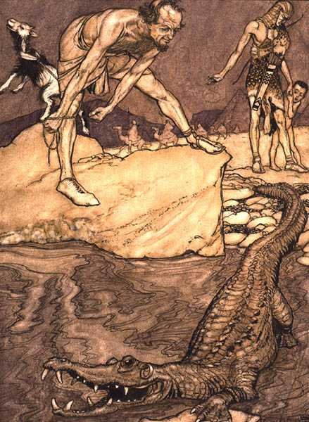 Timsah by Arthur Rackham