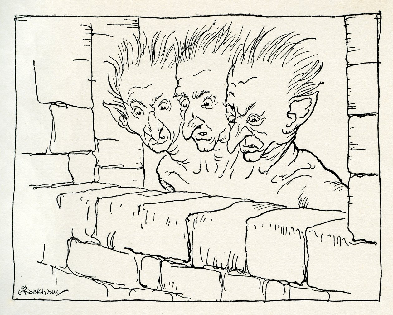 Jack dev katil by Arthur Rackham