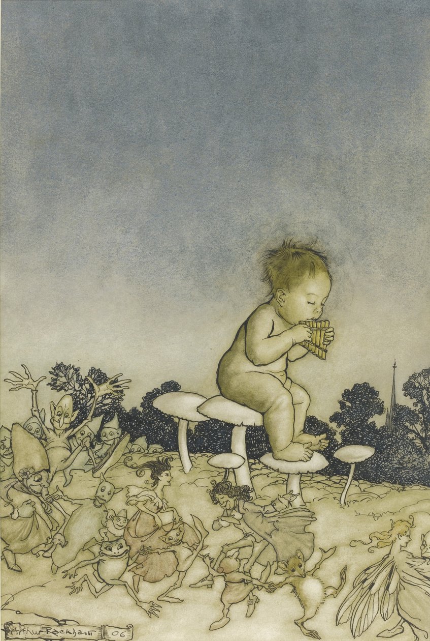 Peter Pan, 1906 by Arthur Rackham