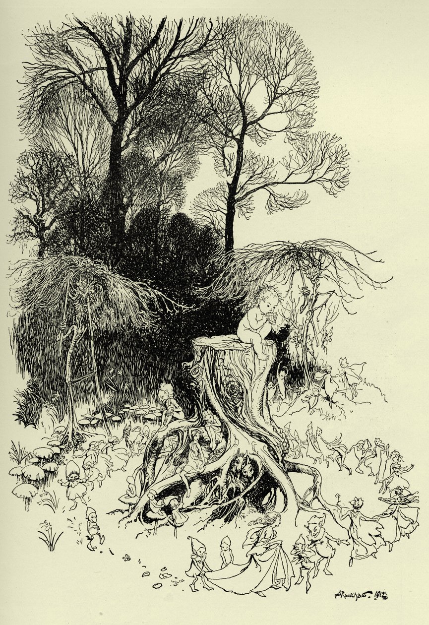 Peter Pan ve Periler by Arthur Rackham