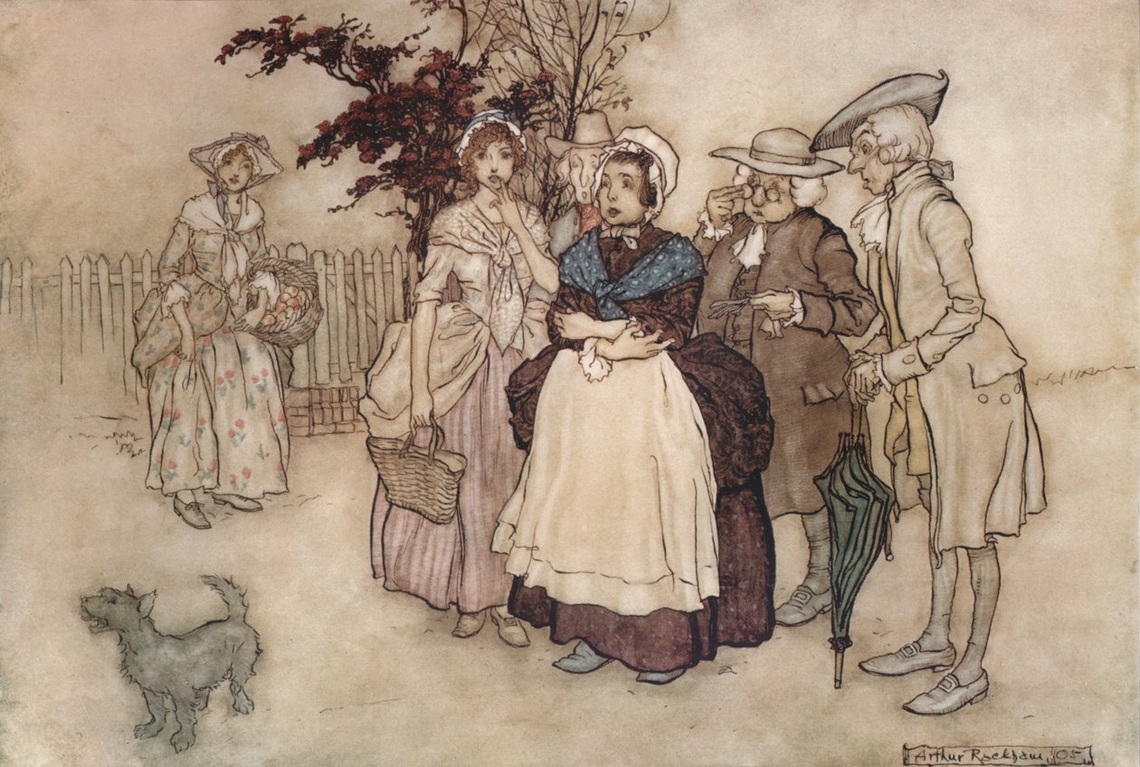 Rip Van Winkle, 1907 by Arthur Rackham