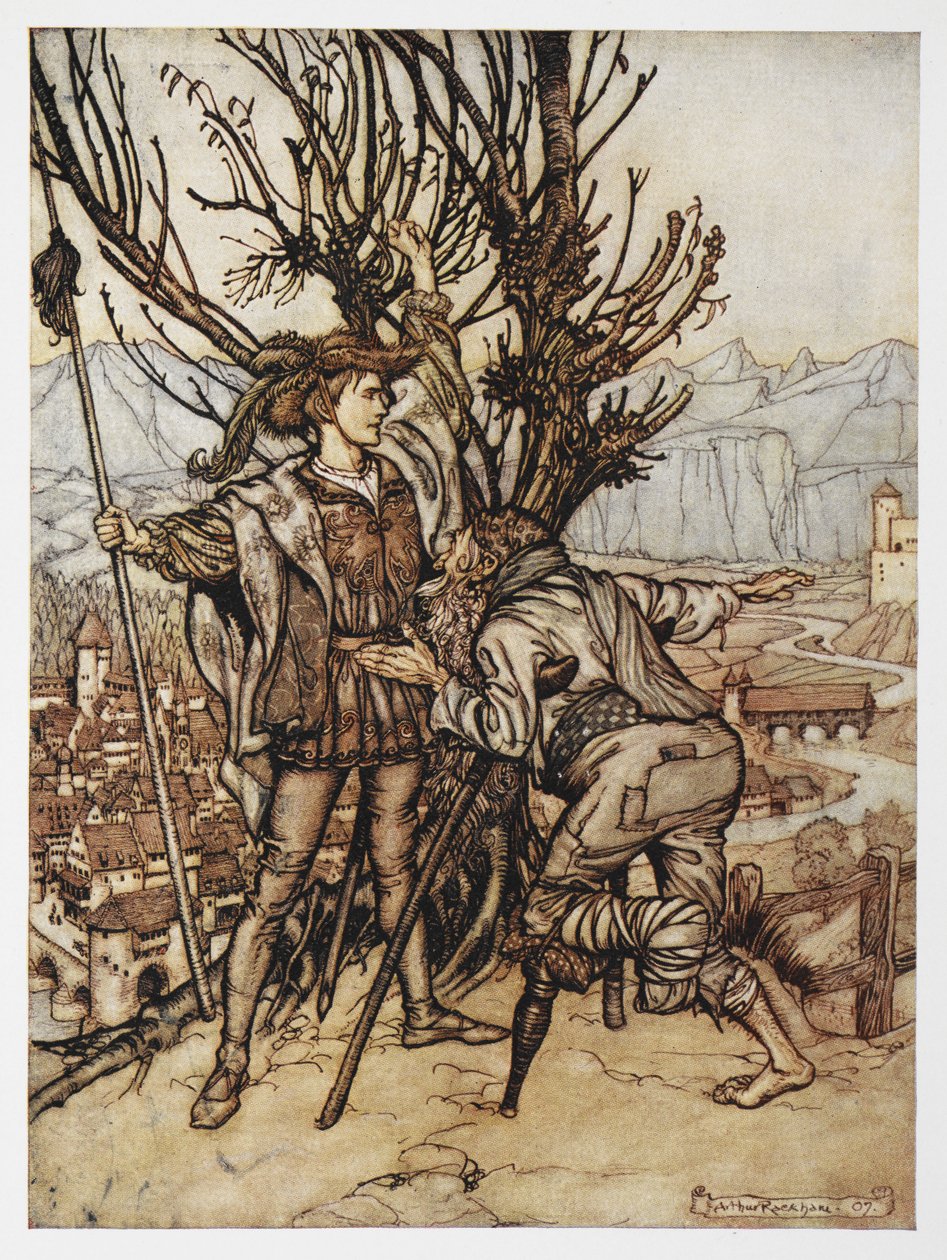 Briar Rose'dan Prens (Uyuyan Güzel) by Arthur Rackham