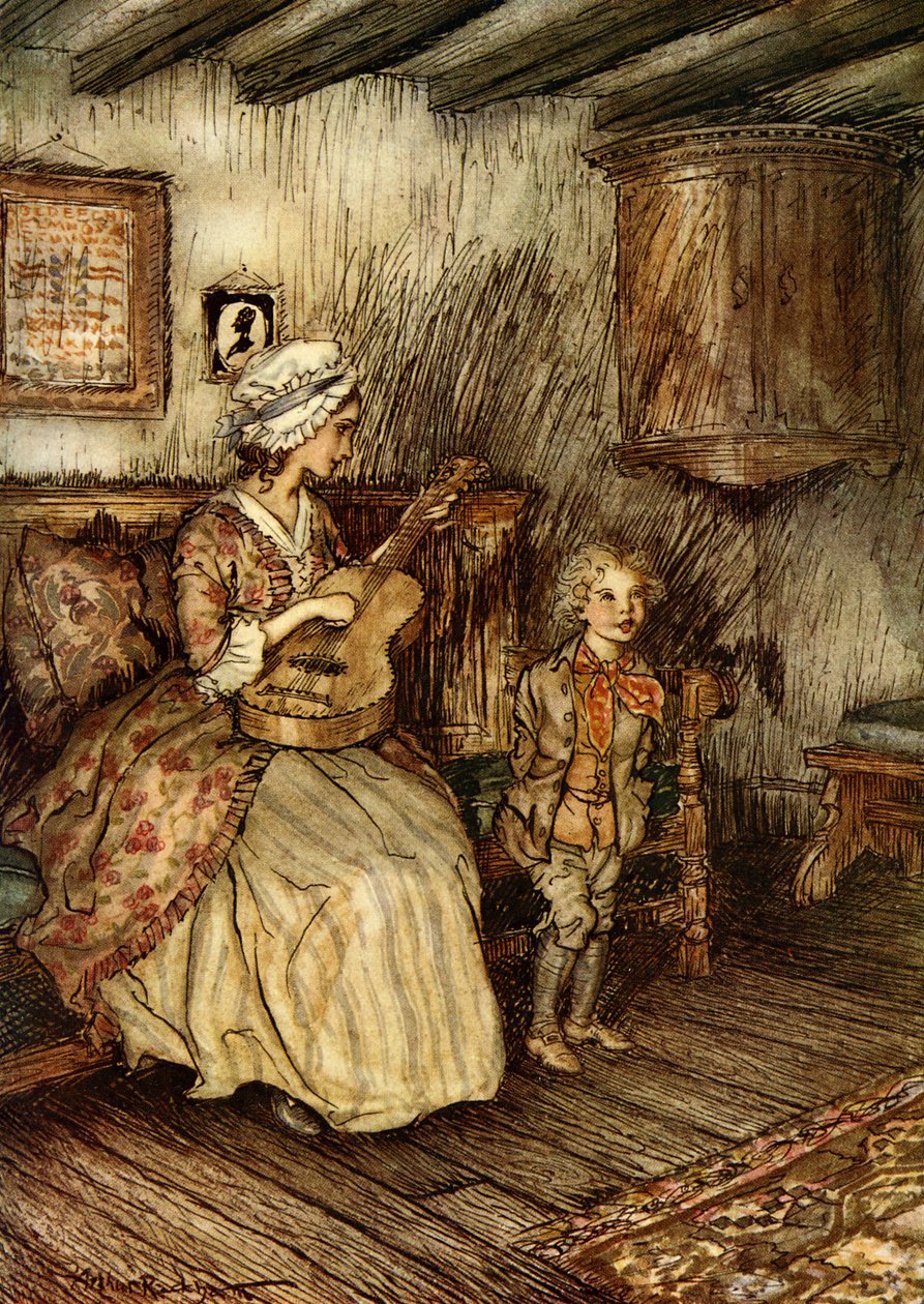 Wakefield Papazı by Arthur Rackham