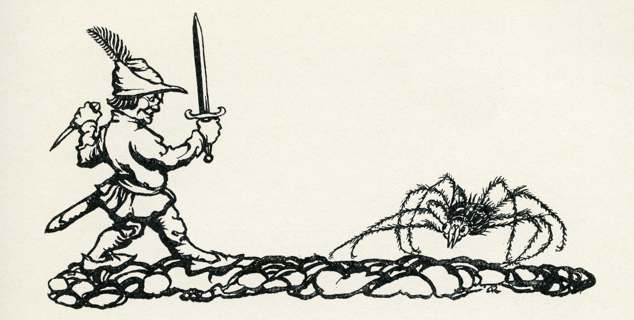Thomas Başparmak by Arthur Rackham