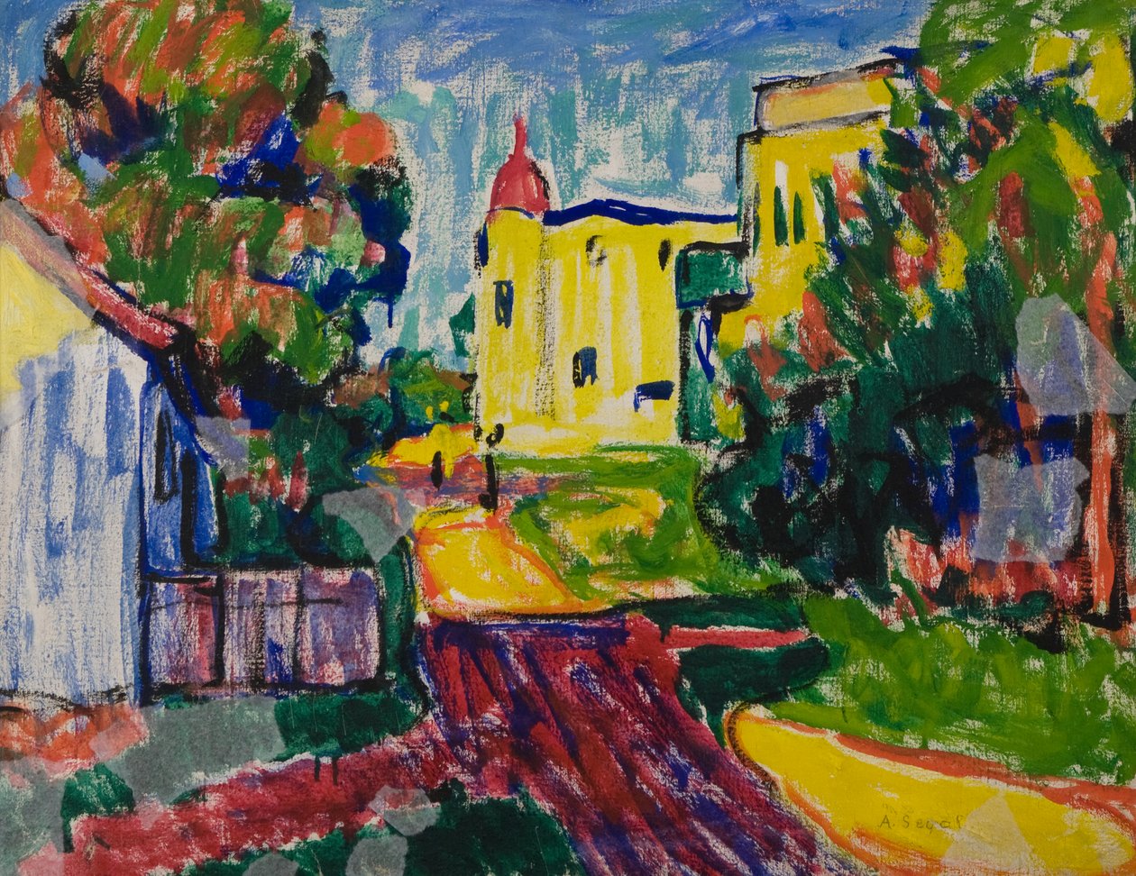 Bir cadde by Arthur Segal