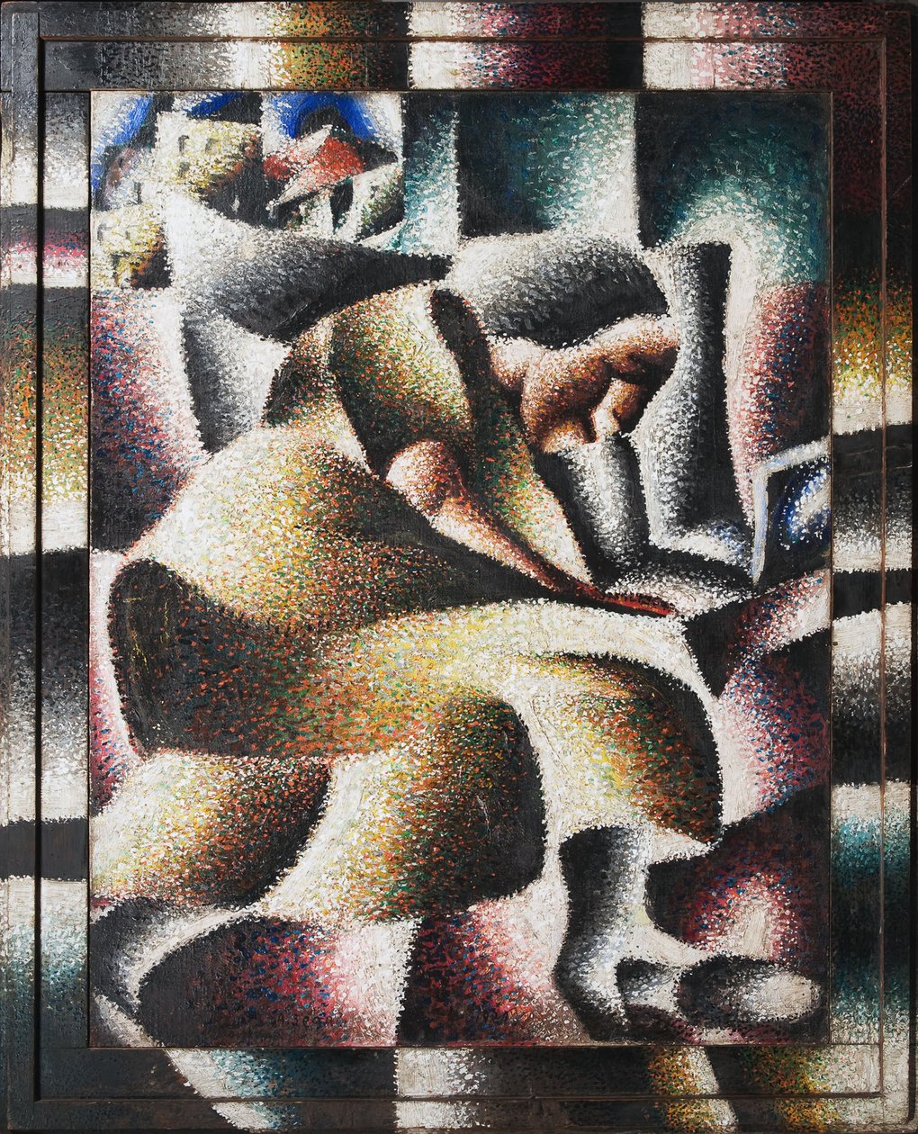 Okuyan Bir Kadın, 1920. by Arthur Segal