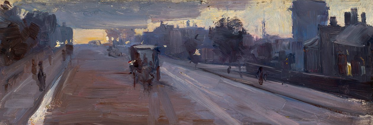 Hoddle Caddesi, 22:00 by Arthur Streeton