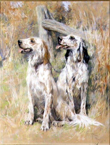 Bir Stile tarafından İngiliz Setters by Arthur Wardle