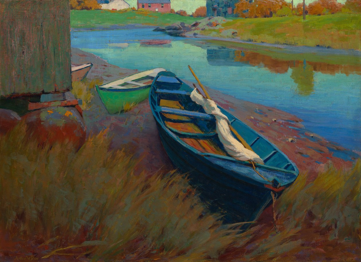 Duran tekneler by Arthur Wesley Dow