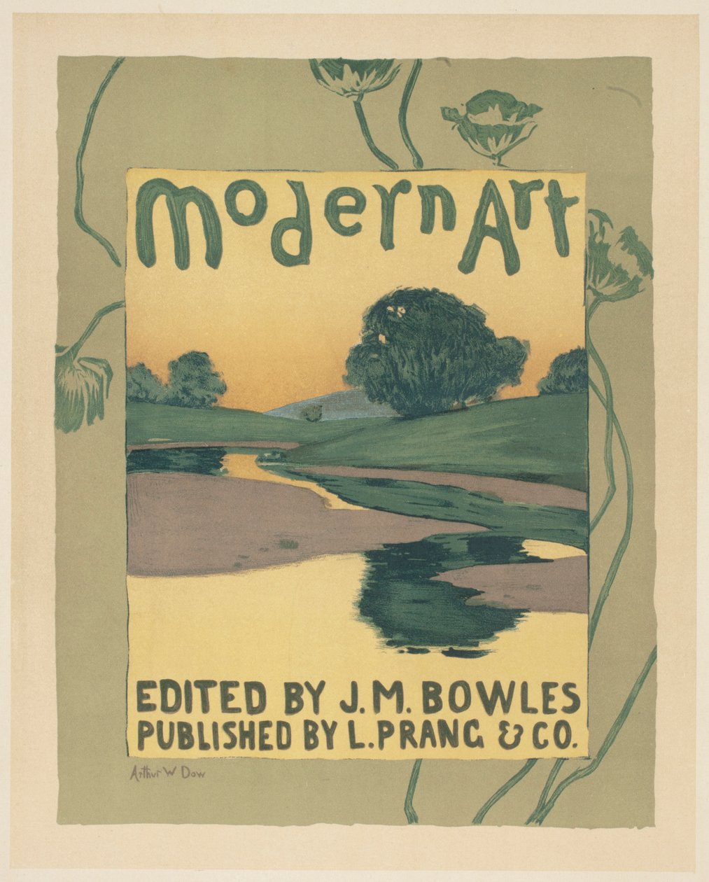 modern tarz by Arthur Wesley Dow