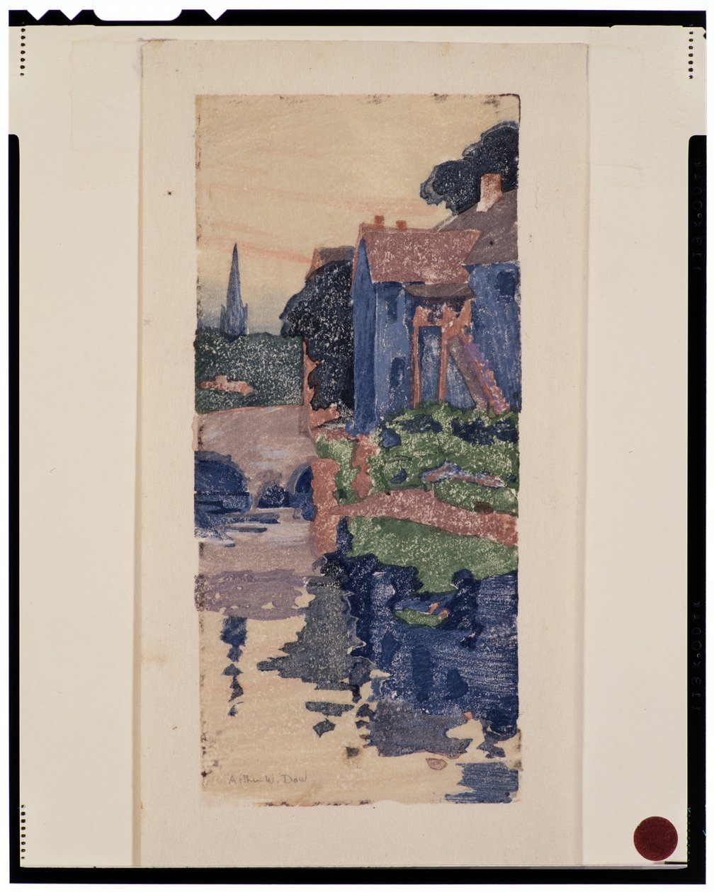 Mavi Ev by Arthur Wesley Dow